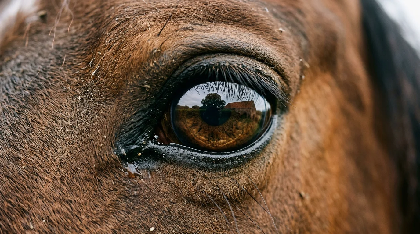 Un regard de cheval, Écuries de Fay, Neulise